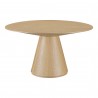 Moe's Home Collection Otago Round Dining Table in Oak - Front Angle