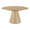 Moe's Home Collection Otago Round Dining Table in Oak - Front Angle - Moe's Home Collection Otago Round Dining Table in Oak - Front Angle