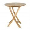 Bahama 27-inch Round Bistro Folding Table-3 - Bahama 27-inch Round Bistro Folding Table-3
