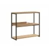 Casabianca NOA Console Table In Birch - Angled View - Casabianca NOA Console Table In Birch - Angled View