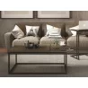 Casabianca NOA Coffee Table In Dark Brown Oak - Lifestyle Front - Casabianca NOA Coffee Table In Dark Brown Oak - Lifestyle Front