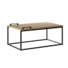 Casabianca NOA Coffee Table In Oak - Angled