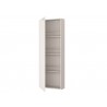 Casabianca NOA Shoe Rack In Matte White - Cabinet Opened