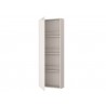 Casabianca NOA Shoe Rack In Matte White - Cabinet Opened