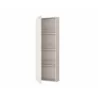 Casabianca NOA Shoe Rack In Matte White - Cabinet Opened - Casabianca NOA Shoe Rack In Matte White - Cabinet Opened
