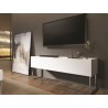 Casabianca NOA LOW Entertainment Center In Matte White - Lifestyle