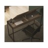  Casabianca NOA Office Desk In Brown Oak - Top Angle Lifestyle