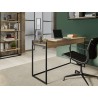 Casabianca NOA Office Desk In Oak - Angled