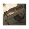 Casabianca NOA Office Desk In Oak - Top Angle Lifestyle