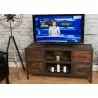 Crawford and Burke Reese Reclaimed Wood 4 Drawer TV Stand, Lifestyle - Crawford and Burke Reese Reclaimed Wood 4 Drawer TV Stand, Lifestyle