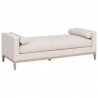 Essentials For Living Keaton Daybed, Bisque, Natural Gray Oak - Front Side Angle