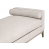 Essentials For Living Keaton Daybed, Bisque, Natural Gray Oak - Seat Angled