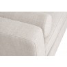 Essentials For Living Keaton Daybed, Bisque, Natural Gray Oak - Arm Top Angled