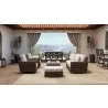 Montecito Swivel Rocker Club Chair in Canvas Flax w/ Self Welt - Lifestyle - Montecito Swivel Rocker Club Chair in Canvas Flax w/ Self Welt - Lifestyle