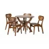 Kenna 5-Piece Dining Set - angled set - Kenna 5-Piece Dining Set - angled set