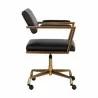 Sunpan Ventouz Office Chair - Vintage Black - Side Angle - Sunpan Ventouz Office Chair - Vintage Black - Side Angle