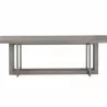 Sunpan Disera Dining Table 96'' in Ash Grey - Front Angle - Sunpan Disera Dining Table 96'' in Ash Grey - Front Angle