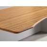 Greenington Ascent Hi-Lo Desk - Closeup Top Angle