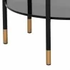 Sunpan Zuma End Table - Closeup Lower Angle - Sunpan Zuma End Table - Closeup Lower Angle
