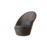 Cane-Line Kingston Sunchair Graphite black cushion