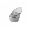 Cane-Line Kingston Sunchair White grey - Cane-Line Kingston Sunchair White grey