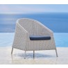 Cane-Line Kingston Lounge Chair Stackable Pool View