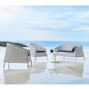 Cane-Line Kingston 2-Seater Sofa, Stackable Outdoor View