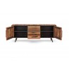 Nova Solo Buffet 2 Doors 3 Drawers - Drawers Opened