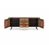 Nova Solo Buffet 2 Doors 3 Drawers - Drawers Opened - Nova Solo Buffet 2 Doors 3 Drawers - Drawers Opened