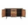 Nova Solo Buffet 2 Doors 3 Drawers - Open Drawers - Nova Solo Buffet 2 Doors 3 Drawers - Open Drawers