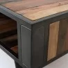 Nova Solo Coffee Table Open Shelf - Coffee Table Edge Close-Up - Nova Solo Coffee Table Open Shelf - Coffee Table Edge Close-Up