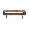 Nova Solo Coffee Table Open Shelf - Front Angled - Nova Solo Coffee Table Open Shelf - Front Angled