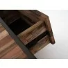 Novo Solo TV Dresser 2 Drawers - Drawer Opened Top Angle - Novo Solo TV Dresser 2 Drawers - Drawer Opened Top Angle