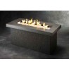 Outdoor Greatroom Company Key Largo Fire Pit W/Midnight Mist Supercast Top Gray Base