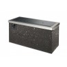 Outdoor Greatroom Company KeyLargo W/Stainless Steel Top Gray Tereno Base/CF1242 Burner - Angle