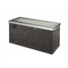 Outdoor Greatroom Company KeyLargo W/Stainless Steel Top Gray Tereno Base/CF1242 Burner Side View