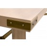 Essentials For Living Klein Dining Table - Edge Closeup Top Angle