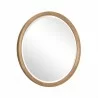 Sunpan Oakville Wall Mirror - Front Side Angle - Sunpan Oakville Wall Mirror - Front Side Angle