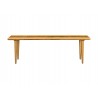 Greenington Azara Bench, Caramelized - Front Angle