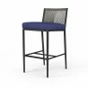 Pietra Counterstool in Echo Midnight, No Welt - Front Side Angle - Pietra Counterstool in Echo Midnight, No Welt - Front Side Angle