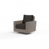 Coronado Swivel Rocker in Spectrum Carbon w/ Self Welt - Front Side Angle