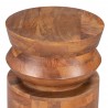  Kollam Side Table in Walnut-top view 1