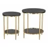 Koper Coffee Table Set Black - Angled 1 - Koper Coffee Table Set Black - Angled 1