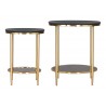 Koper Coffee Table Set Black - Front
