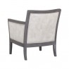 Sunpan Toscana Lounge Chair Nono Cream - Back Side Angle