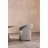 Moe's Home Collection Barrow Rolling Dining Chair Performance Fabric in Grey Storm - Lifestyle - Moe's Home Collection Barrow Rolling Dining Chair Performance Fabric in Grey Storm - Lifestyle