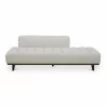 Moe's Home Collection Bennett Daybed, Warm White - Front Angle - Moe's Home Collection Bennett Daybed, Warm White - Front Angle
