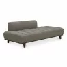 Moe's Home Collection Bennett Daybed, Soft Taupe - Front Side Angle - Moe's Home Collection Bennett Daybed, Soft Taupe - Front Side Angle