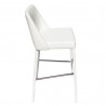 Bellini Polly Counterstool White - Side Angle
