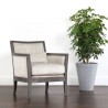 Sunpan Toscana Lounge Chair Nono Cream - Lifestyle